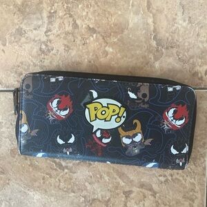 Funko Black and Blue Pop Wallet
